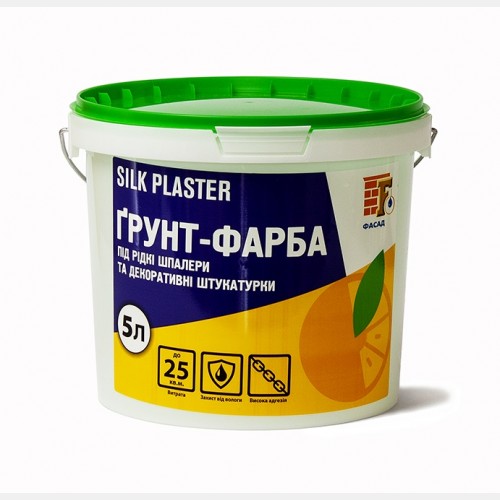 Ґрунт-фарба Silk Plaster 5 л, FASAD