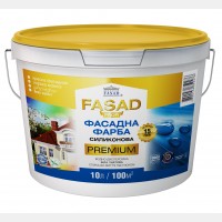 Фасадна силіконова фарба Profi Premium 10 л