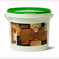 Декоративное покрытие Relief Kvarz F, 8 кг