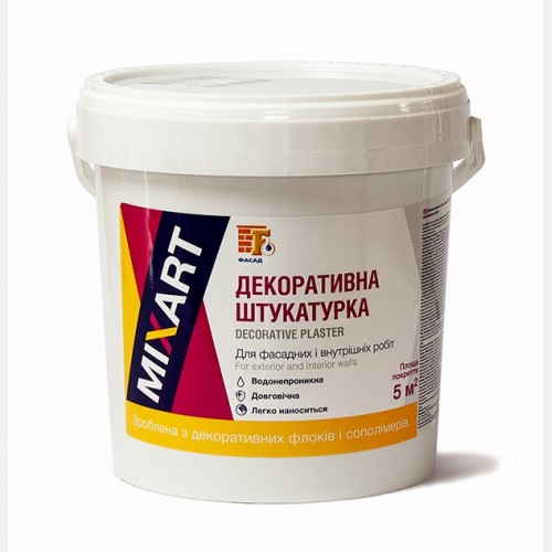 Декоративна штукатурка Mixart, 5 кг
