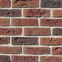 Фасадна плитка Loft Brick Бельгійський 08 Червоний 240x71 мм м2