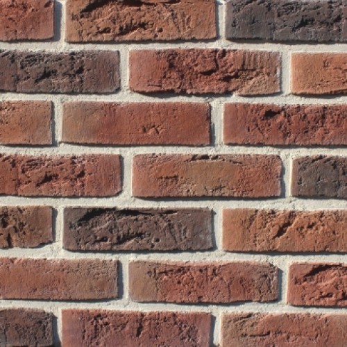 Фасадна плитка Loft Brick Бельгійський 08 Червоний 240x71 мм м2