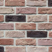 Фасадна плитка Loft Brick Бостон 20 Темно-червоний з підпалом 210x65 мм м2