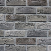 Фасадна плитка Loft Brick Квебек Сірий з підпалом 210x65 мм м2