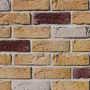 Фасадна плитка Loft Brick Тоскана Темно-коричневий з сіллю 210x65 мм м2