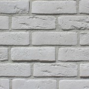 Фасадна плитка Loft Brick Бельгійський 01 Білий 240x71 мм м2