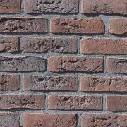 Фасадна плитка Loft Brick Бельгійський 02 Коричнево-бордовий з підпалом 240x71 мм м2