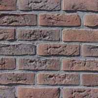 Фасадна плитка Loft Brick Бельгійський 02 Коричнево-бордовий з підпалом 240x71 мм м2
