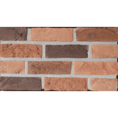 Фасадна плитка Loft Brick Бостон 30 Червоно-коричневий 210x65 мм м2