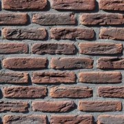 Фасадна плитка Loft Brick МФ 50 Карбон Червоно-помаранчевий м2