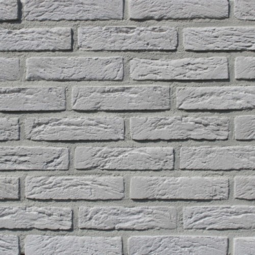 Фасадна плитка Loft Brick Стара Прага 01 Білий 209x49 мм м2